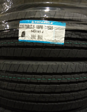 Автошина 235/75 R17.5 Triangle TR685 143/141J 18PR прицеп